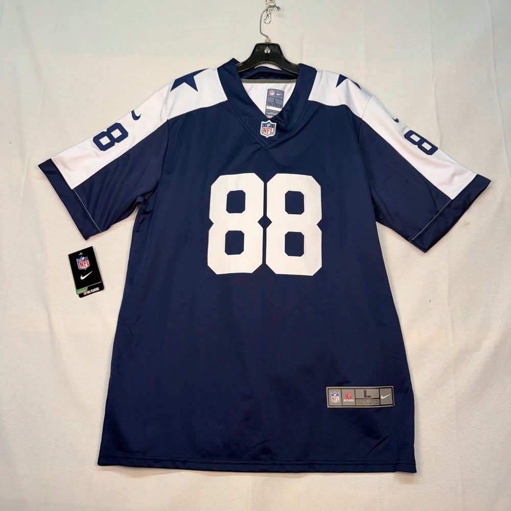 Nike Dallas Cowboys CeeDee Lamb 88 NFL Jersey Mens Large Navy White New